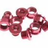 BLB Brick Lane Bikes Single Kettenblattschrauben Stahl - 5mm - Pink -magasin de vélo 0021646 blb single chainring bolts pink