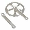 BLB Brick Lane Bikes Pédalier Track 165mm 48T Argent -magasin de vélo 0035623 blb track crankset silver89ooaGueklDLd