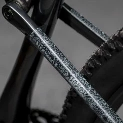 Dyedbro Kit De Protection Du Cadre - Día De Muertos - Blanc Mat -magasin de vélo 05 DBF11148