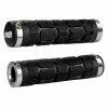 ODI Grips Rogue Lock-On Bonus Pack - Grips VTT - Noirs/Argentés -magasin de vélo 121130290 odi