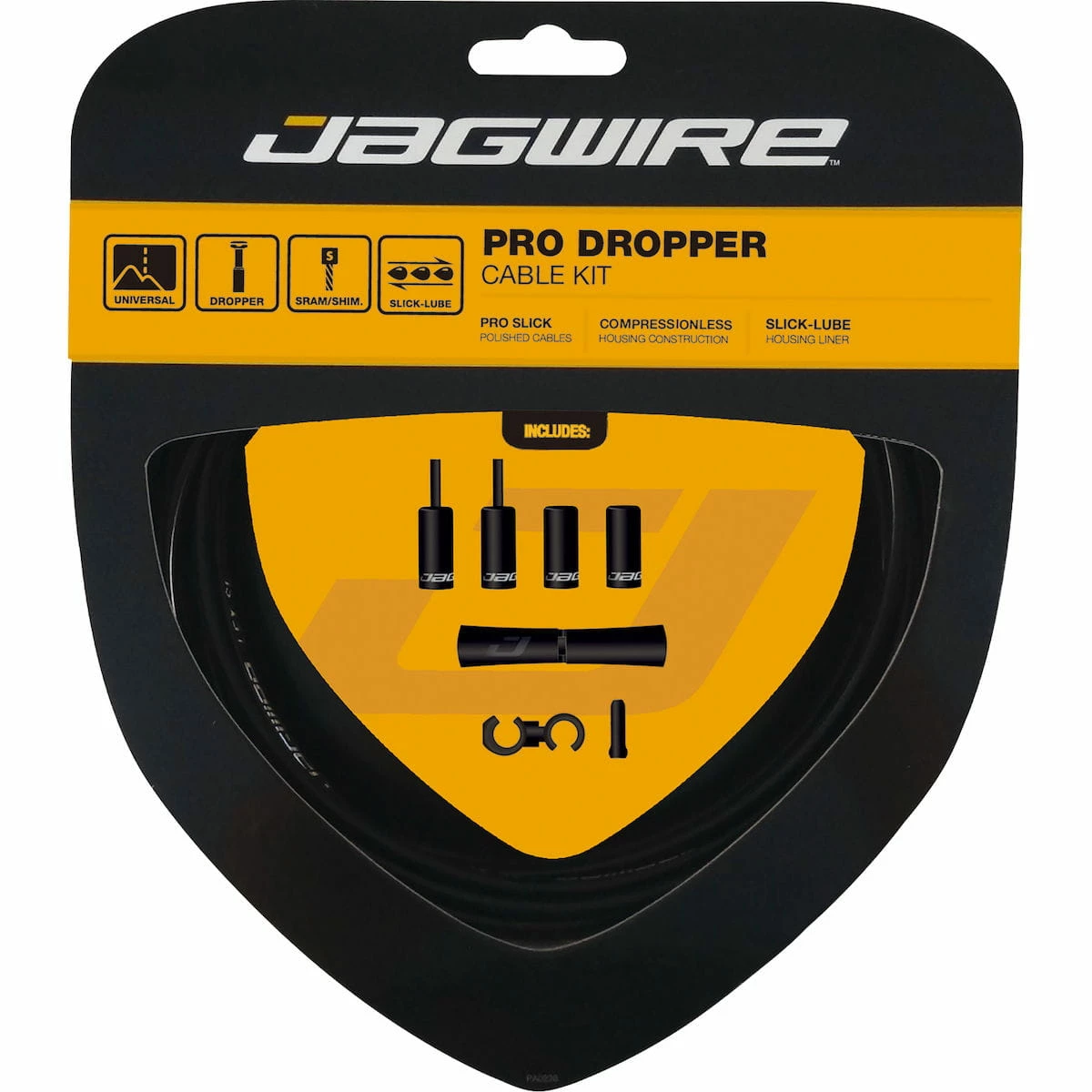 JAGWIRE Ensemble De Traction Pour Poteau Variable Pro Dropper - Noir 3 JAGWIRE Ensemble De Traction Pour Poteau Variable Pro Dropper - Noir