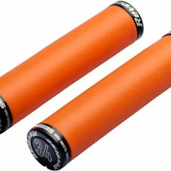 Reverse Seismic Ergo Lock-On Grips - Orange/noir 5 Reverse Seismic Ergo Lock-On Grips - Orange/noir -magasin de vélo 30787 1