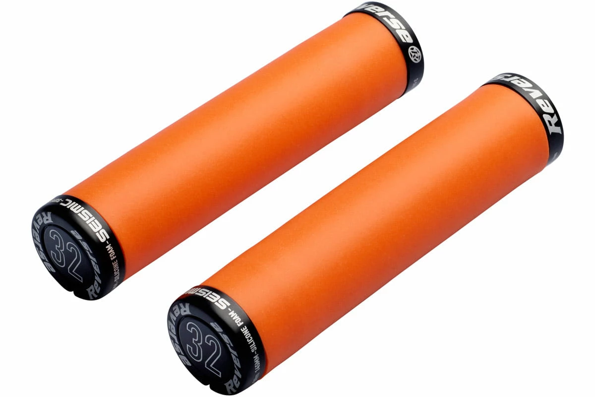 Reverse Seismic Ergo Lock-On Grips - Orange/noir 3 Reverse Seismic Ergo Lock-On Grips - Orange/noir