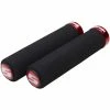 SRAM Poignées De Verrouillage En Mousse - Noir/Rouge 2 SRAM Poignées De Verrouillage En Mousse - Noir/Rouge -magasin de vélo 402000350 black
