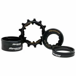 Reverse Microspline Single Speed Kit 14 Dents - Noir