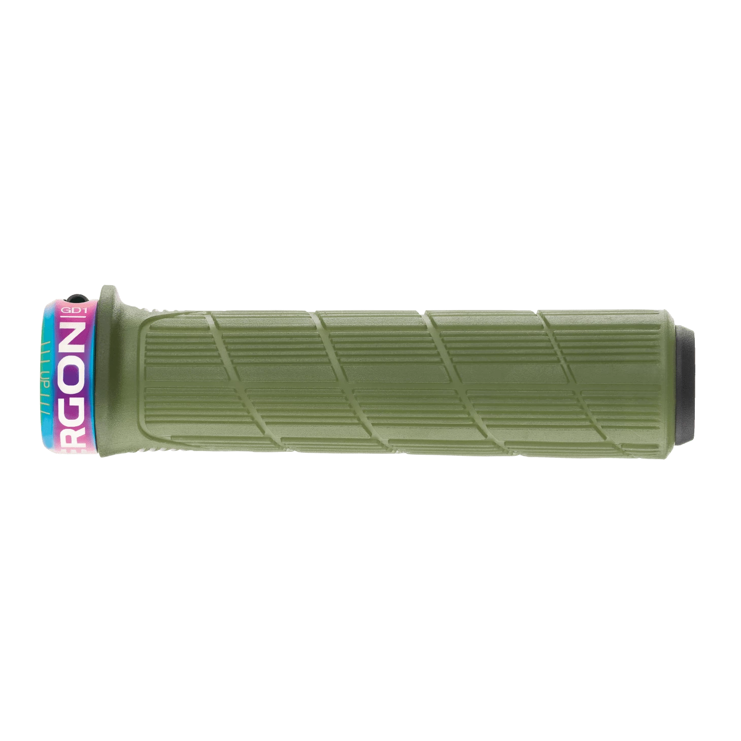 ERGON Poignées GD1 EVO Factory Slim - Frozen Moss Green/Oil Slick 4 ERGON Poignées GD1 EVO Factory Slim - Frozen Moss Green/Oil Slick – Image 2