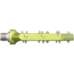 SPANK Oozy Reboot Pédale Plate - Vert -magasin de vélo 4710155967085 OOZY PEDAL SIDE GREEN 1800x1800