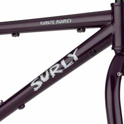 Surly Karate Monkey Kit De Cadre - Organic Eggplant -magasin de vélo 4923008XX22 6