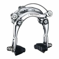 Dia-Compe 750 Frein Sur Jante à Tirage Central Avec Bras Longs Pour Vélos De Route Rétro / Singlespeed