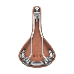 BROOKS Selle Swift Chrome - Marron/Marron Antique 10 BROOKS Selle Swift Chrome - Marron/Marron Antique -magasin de vélo 80420003 detail 4