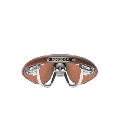 BROOKS Selle Swift Chrome - Marron/Marron Antique 11 BROOKS Selle Swift Chrome - Marron/Marron Antique -magasin de vélo 80420003 detail 5