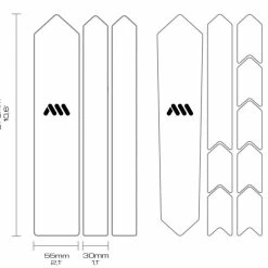 AMS - All Mountain Style Autocollant De Protection De Cadre Road & Gravel - Sterrato Blanc -magasin de vélo AMSFrameGuardEXTRACLEARGravelRoad COTAS 79fcf4ae 2562 460d b1a2 2ee94cf01d7b 1024x768 1