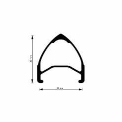 H Plus Son Jante 28 Pouces - Archetype - Usiné - Gris -magasin de vélo Archtype Rim detailsohyuolK25JsFI