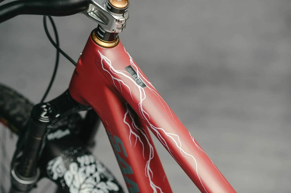 Dyedbro Kit De Protection De Cadre - Lightning - Rose Matte 4 Dyedbro Kit De Protection De Cadre - Lightning - Rose Matte – Image 2