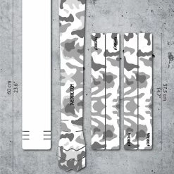 Dyedbro Kit De Protection Du Cadre Camo - Noir Brillant