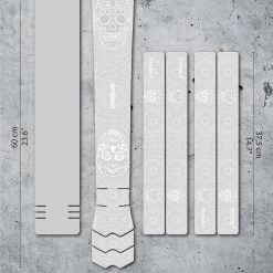 Dyedbro Kit De Protection Du Cadre - Día De Muertos - Blanc Brillant