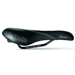 SELLE ITALIA Selle Pour Femmes Donna Gel Flow - Noir