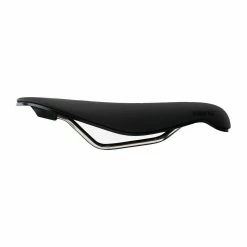 Fabric Selle Tri Flat Race - Noir -magasin de vélo Fabric Tri Race Saddle BlackBlack 134mm Side