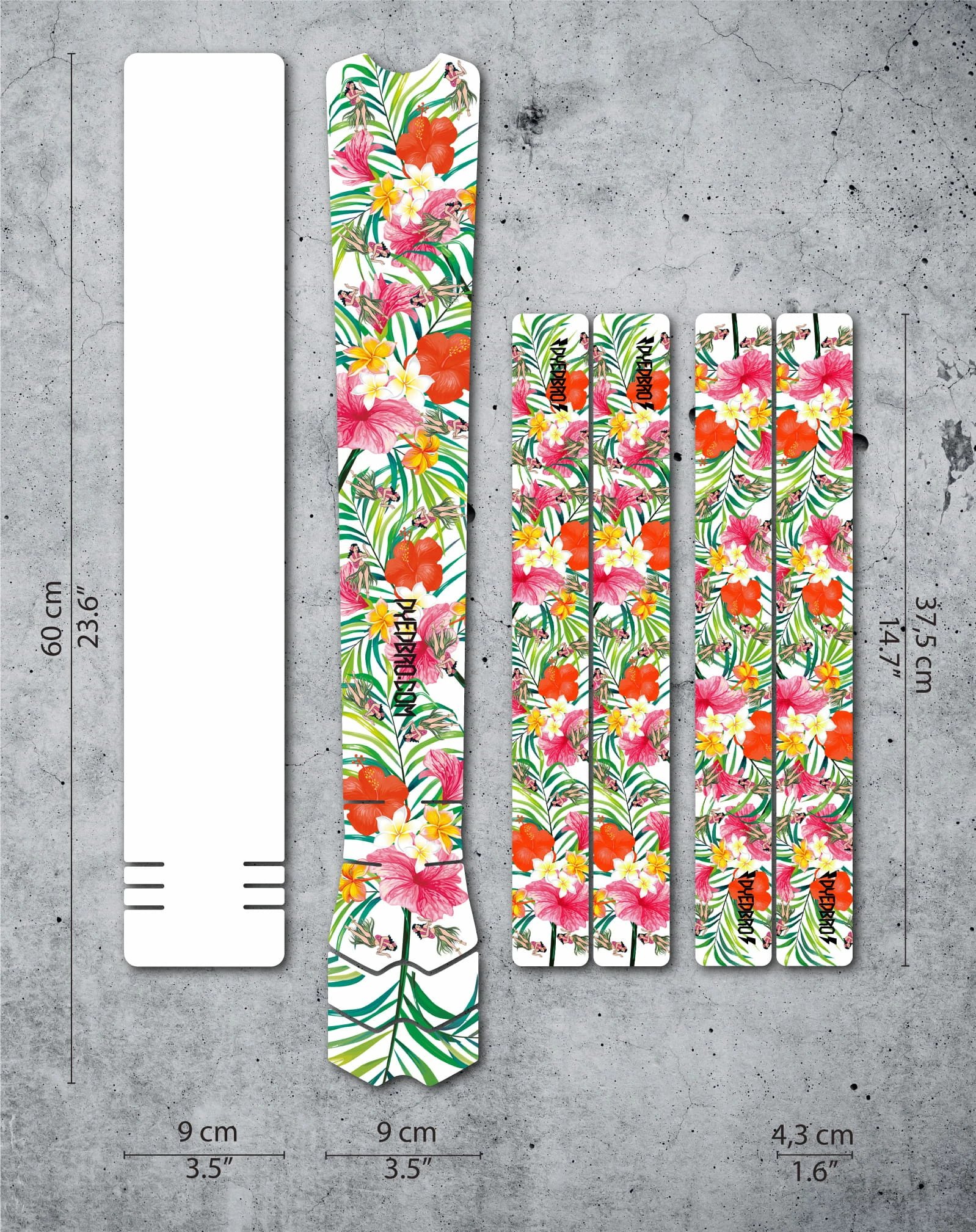 Dyedbro Kit De Protection Du Cadre - Hawaii 3 Dyedbro Kit De Protection Du Cadre - Hawaii