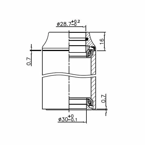 COLUMBUS Casque Compass - Intégré IS42/28.6 - IS41/30 - Carbone 4 COLUMBUS Casque Compass - Intégré IS42/28.6 - IS41/30 - Carbone – Image 2