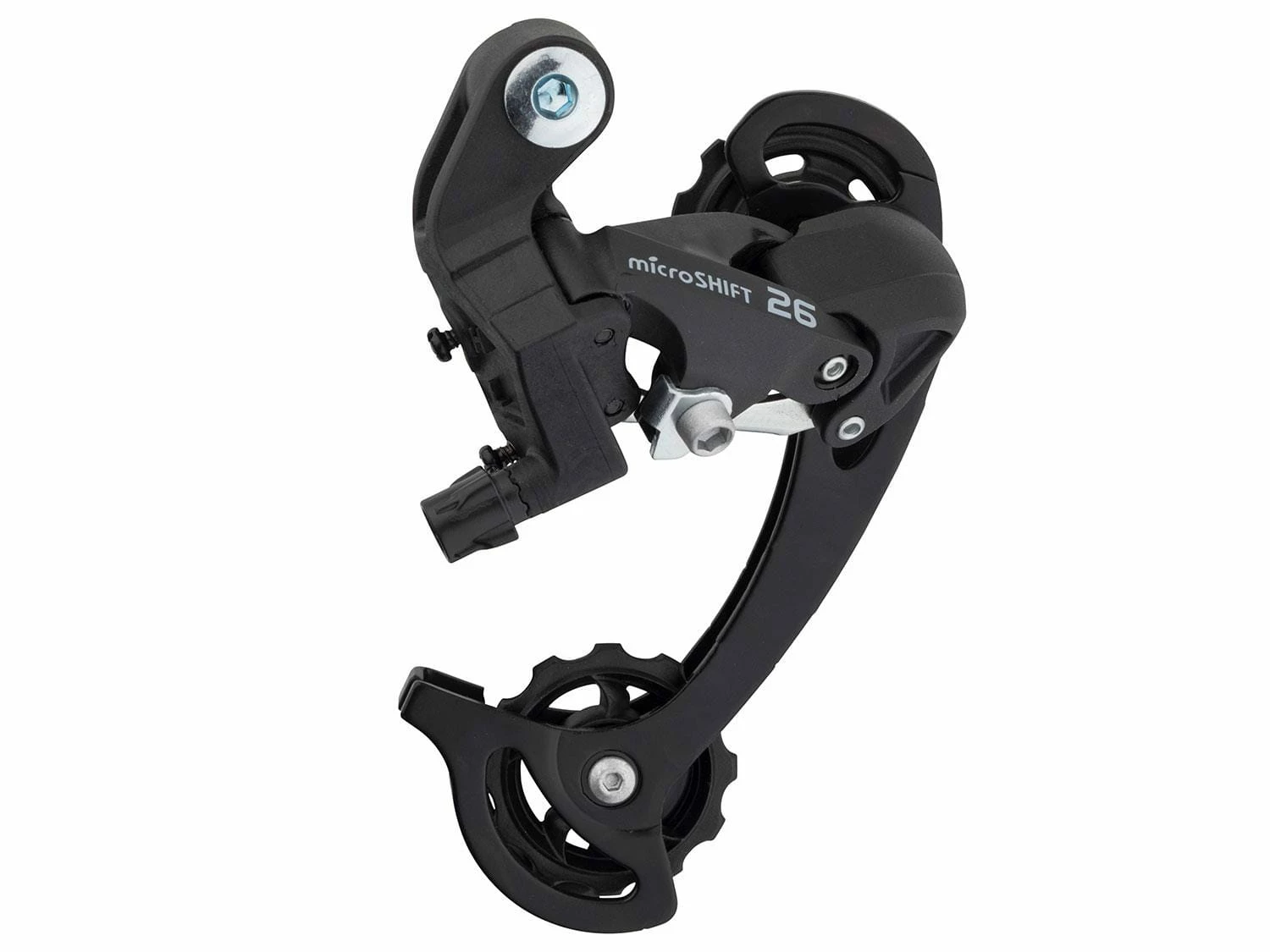 MICROSHIFT MTB Dérailleur Long Cage 2/3x7/8 Speed - Black 4 MICROSHIFT MTB Dérailleur Long Cage 2/3x7/8 Speed - Black – Image 2