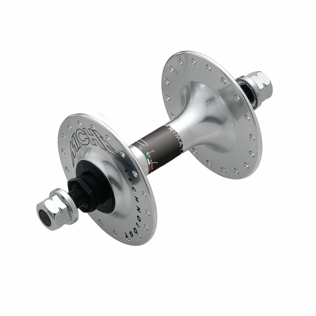 MICHE Moyeu De Roue Avant Primato Pista à Flasque Haut - Noir 3 MICHE Moyeu De Roue Avant Primato Pista à Flasque Haut - Noir