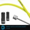 CAPGO Jeu De Tirettes De Tige De Selle BL Vario - Jaune Fluo -magasin de vélo Neon Gelb