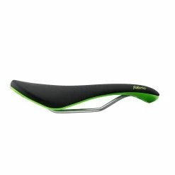 Fabric Selle Scoop Elite Radius - Noir/Vert -magasin de vélo Scoop elite radius saddle black green FA SAD 0041