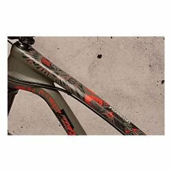 Dyedbro Kit De Protection Du Cadre - Tronçonneuse Noir / Rouge -magasin de vélo Unbenannt 2wK655sfam6GUi