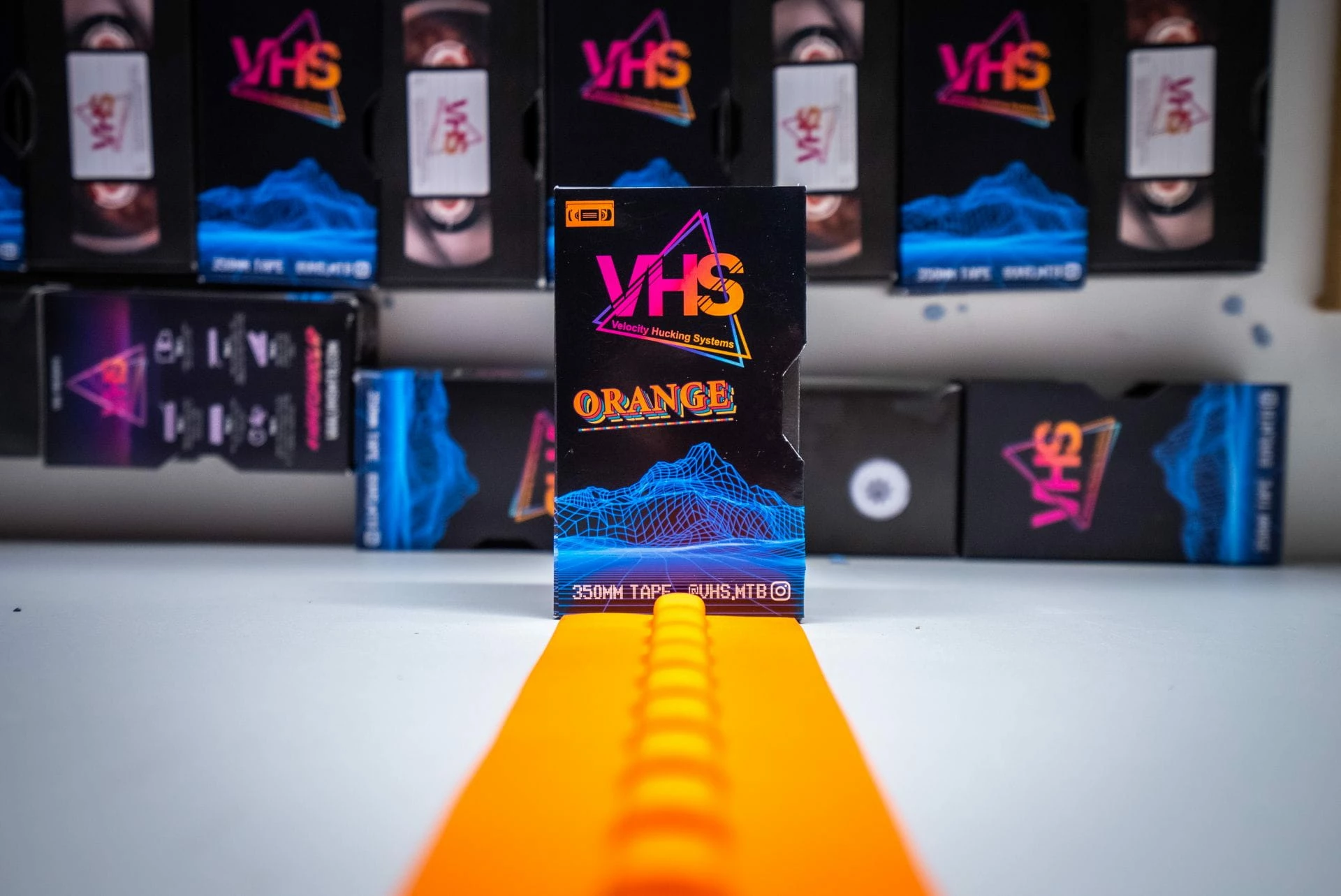 Velocity Hucking Systems VHS 2.0 Slapper Tape - Orange 5 Velocity Hucking Systems VHS 2.0 Slapper Tape - Orange – Image 3