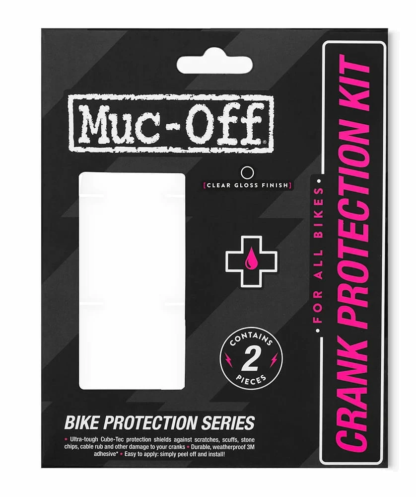 Muc-Off Protège-manivelle / Crank Boot - Clear Gloss 3 Muc-Off Protège-manivelle / Crank Boot - Clear Gloss