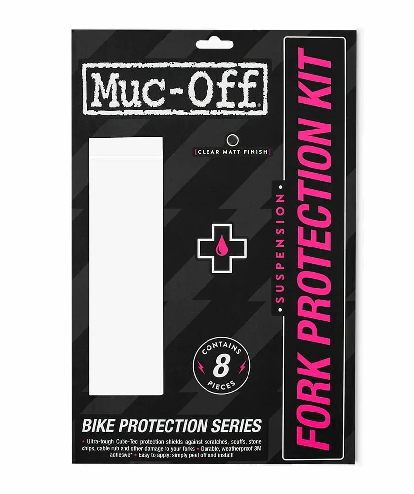 Muc-Off Kit De Protection Pour Fourche - Clear Matt 3 Muc-Off Kit De Protection Pour Fourche - Clear Matt