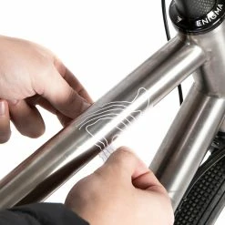 Restrap Kit De Protection Du Cadre - Transparent/Blanc -magasin de vélo White Bicycle Protection Kit3