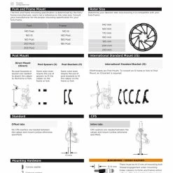 AVID Adaptateur De Disque - 40P PM 40mm Acier VR 200 Mm / HR 180mm -magasin de vélo caliper mounting 15715fd204d39ayb3ppG4wM25iS