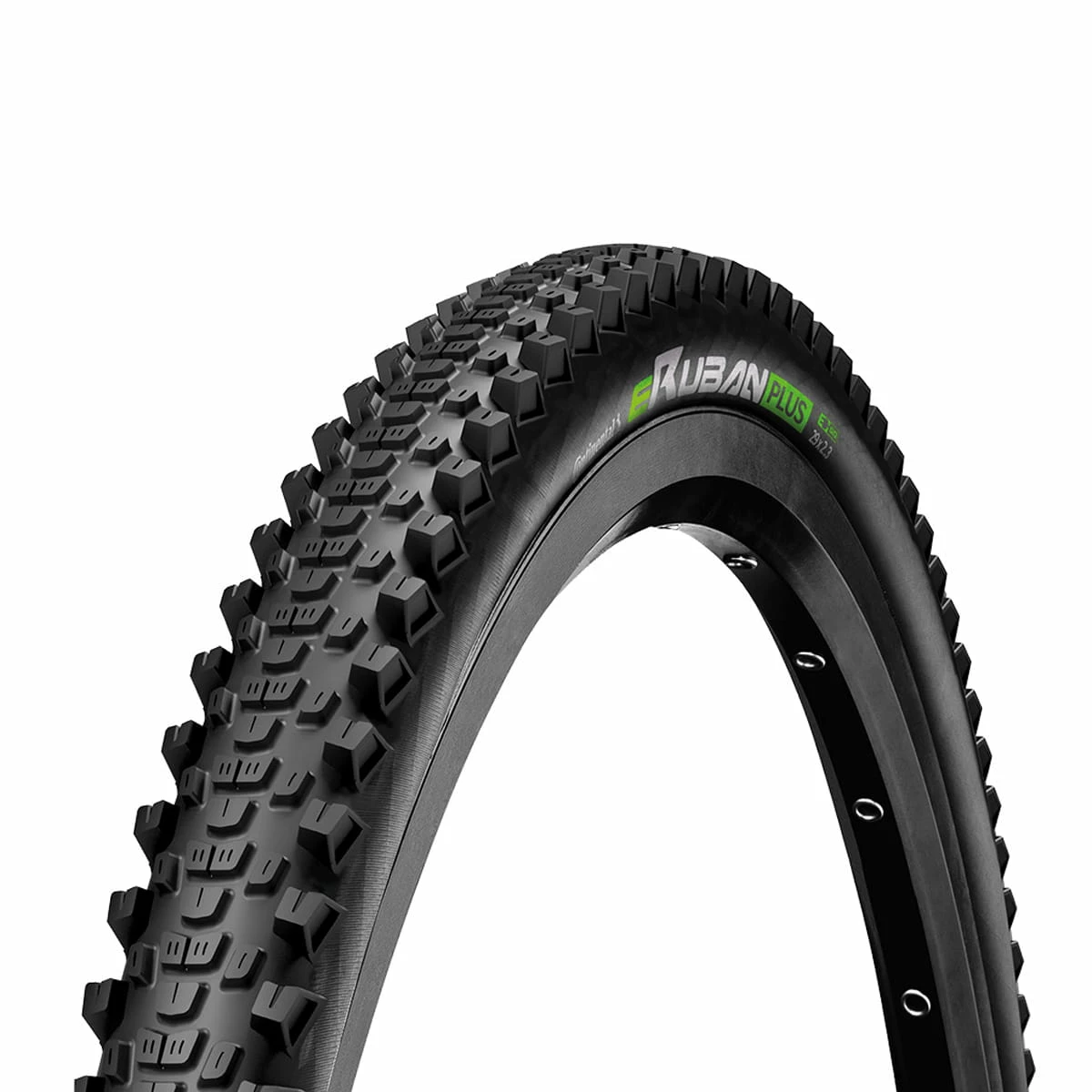 Continental ERuban Plus 29 X 2,30 Pouces, PolyX Breaker, PureGrip, E-50 - Noir/Reflex 3 Continental ERuban Plus 29 X 2,30 Pouces, PolyX Breaker, PureGrip, E-50 - Noir/Reflex