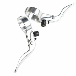 BLB Brick Lane Bikes Levier De Frein Crosstop BLever 31.8mm - Argenté