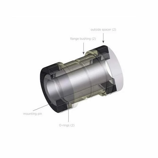 Fox Shox Douilles D'amortisseur 5 Pièces - Alésage 6 Mm 4 Fox Shox Douilles D'amortisseur 5 Pièces - Alésage 6 Mm – Image 2