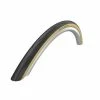 Pneumatiques Pour Cycles 700x25c Schwalbe LUGANO II HS 471 Noir à Bande Beige Tringle Rigide ETRTO 25-622 -magasin de vélo detail classic 1