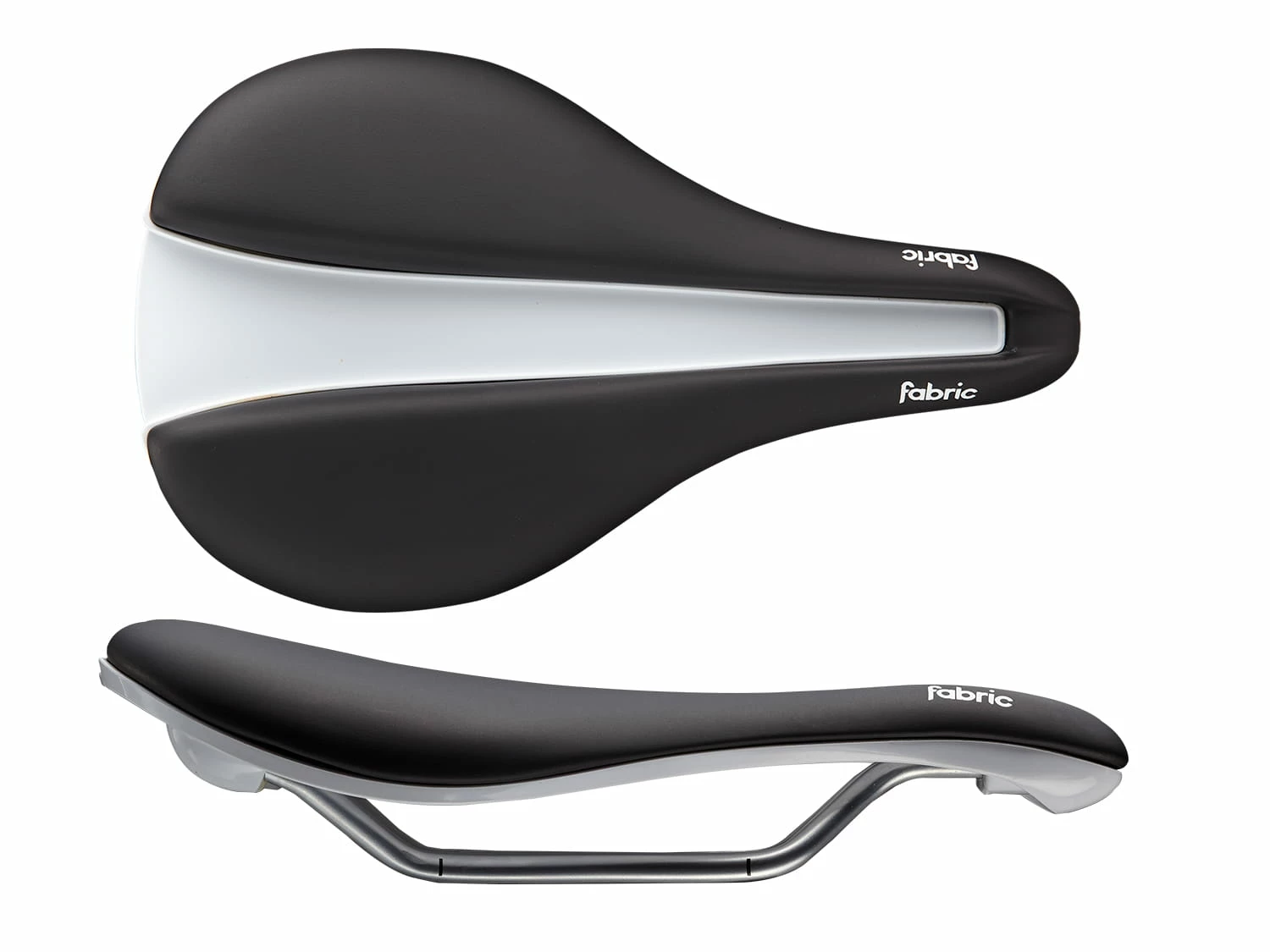Fabric Selle Line-S Flat Elite - Noir / Blanc 3 Fabric Selle Line-S Flat Elite - Noir / Blanc