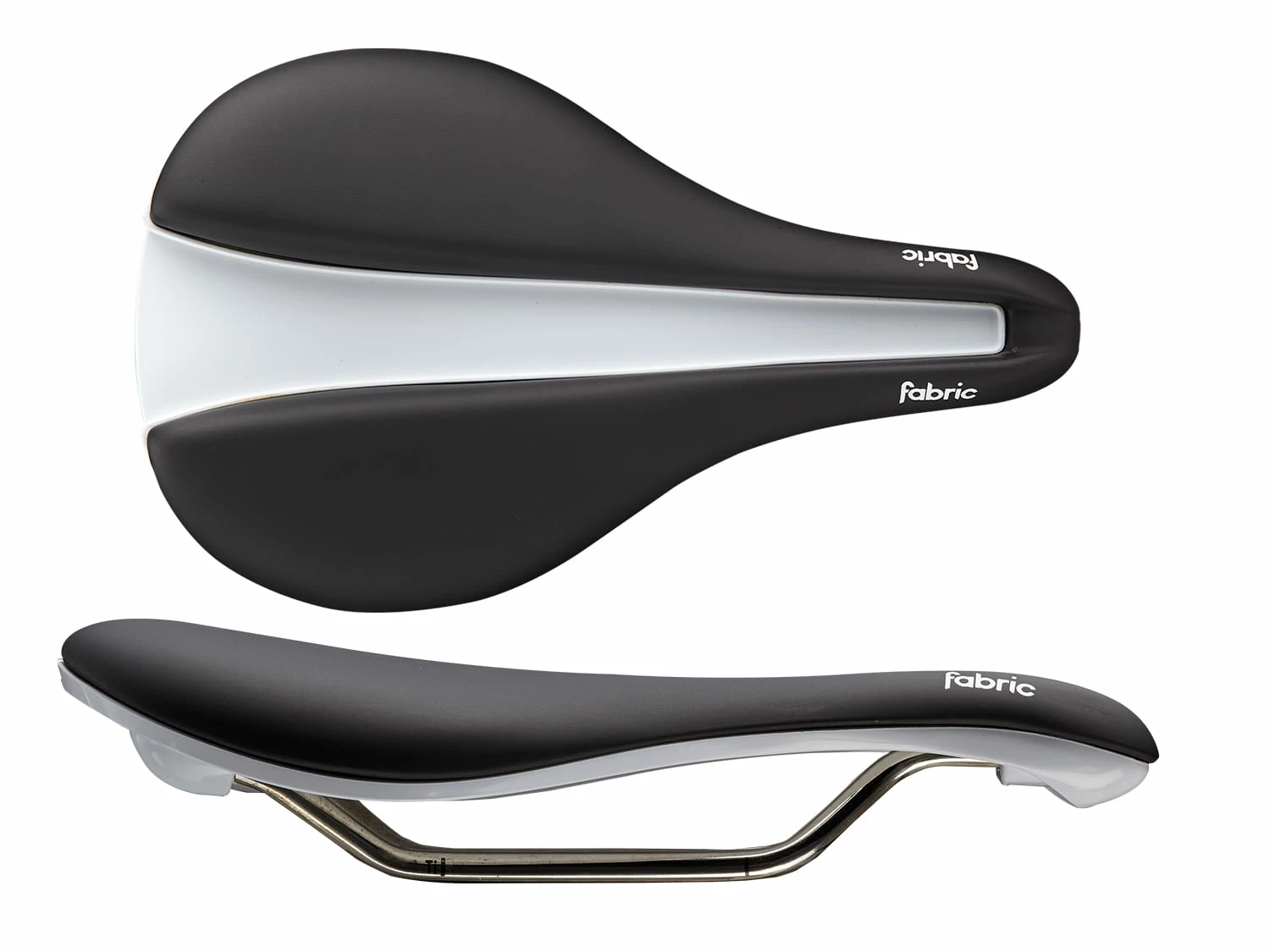 Fabric Selle Line-S Flat Race - Noir / Blanc 3 Fabric Selle Line-S Flat Race - Noir / Blanc