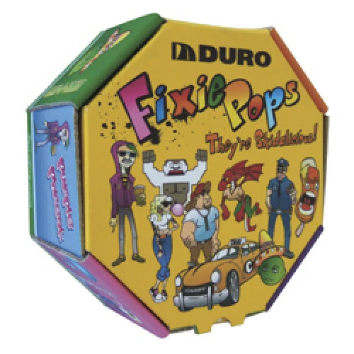 Pneumatiques Pour Cycles 700x24C Duro FIXIE POPS Bleu Tringle Souple - ETRTO 24-622 4 Pneumatiques Pour Cycles 700x24C Duro FIXIE POPS Bleu Tringle Souple - ETRTO 24-622 – Image 2