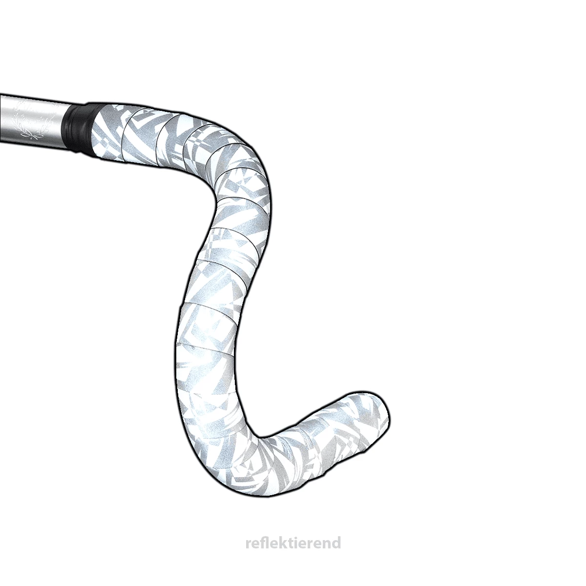 BLB Brick Lane Bikes Supreme Pro Handlebar Tape Reflective - Géométrique 4 BLB Brick Lane Bikes Supreme Pro Handlebar Tape Reflective - Géométrique – Image 2