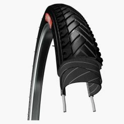 Pneumatiques Pour Cycles 26x 1 1/2 Hartex Xtra Power Gumwall Noir Tringle Rigide - ETRTO 40-584