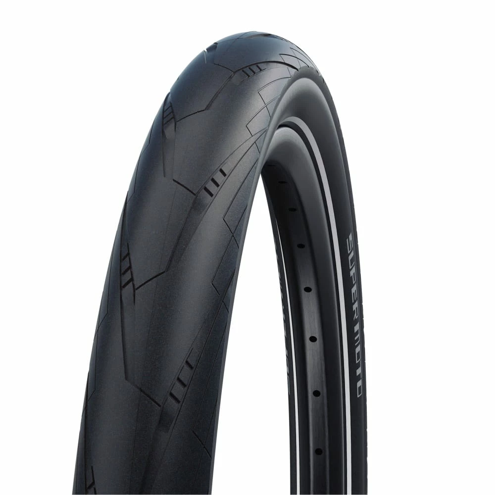 Schwalbe Pneu Super Moto - 27.5x2.40 Pouces - Addix Performance - Black-Reflex 3 Schwalbe Pneu Super Moto - 27.5x2.40 Pouces - Addix Performance - Black-Reflex