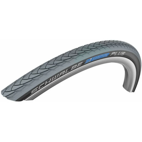 Pneumatiques Pour Cycles 24x1 3/8 Schwalbe MARATHON PLUS HS440 Gris/Noir - ETRTO 37-540 4 Pneumatiques Pour Cycles 24x1 3/8 Schwalbe MARATHON PLUS HS440 Gris/Noir - ETRTO 37-540 – Image 2