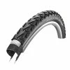 Schwalbe Pneu Land Cruiser Plus - 28x1,40 Pouces - PunctureGuard - Bandes Réfléchissantes - Noir