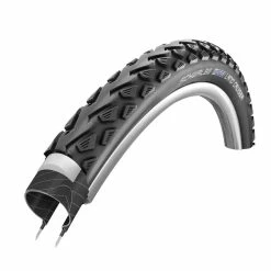 Schwalbe Pneu Land Cruiser Plus - 28x1,40 Pouces - PunctureGuard - Bandes Réfléchissantes - Noir