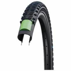 Pneumatiques Pour Cycles 26x2.15 Pneu Schwalbe MARATHON 365 - E-50 - GreenGuard - HS475 - Tringle Rigide - ETRTO 55-559