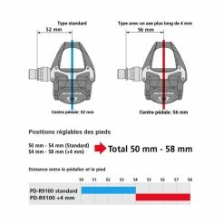 Shimano PEDALES PD-R8000 ULTEGRA AXE LONG -magasin de vélo pedales shimano pd r8000 ultegra axe long 3