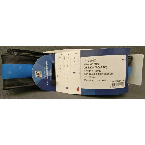 Pneumatiques Pour Cycles 700x23C Pneu Rubena Mitas PHOENIX R01 Bleu Tringle Souple - ETRTO 23-622 4 Pneumatiques Pour Cycles 700x23C Pneu Rubena Mitas PHOENIX R01 Bleu Tringle Souple - ETRTO 23-622 – Image 2
